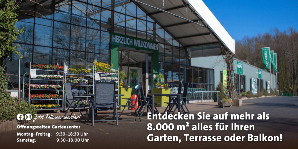 Hier blüht Ihnen was!